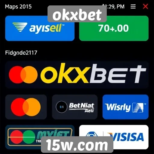 Métodos de pagamento oferecidos pelo okxbet